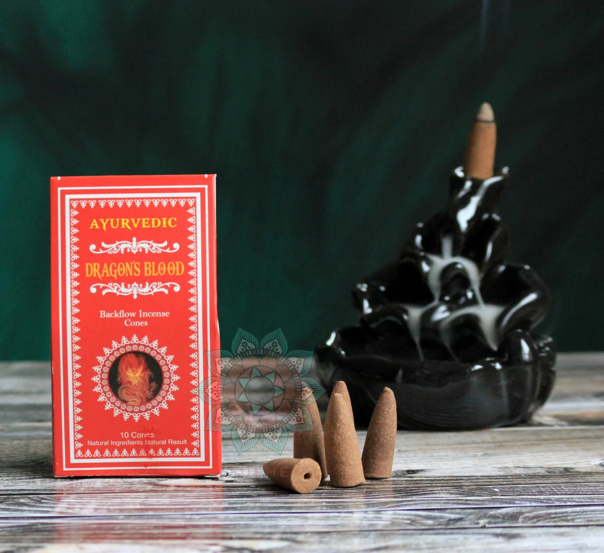 Ayurvedic Dragon Blood Ejderha Kanı Geri Akış Tütsü  Backflow