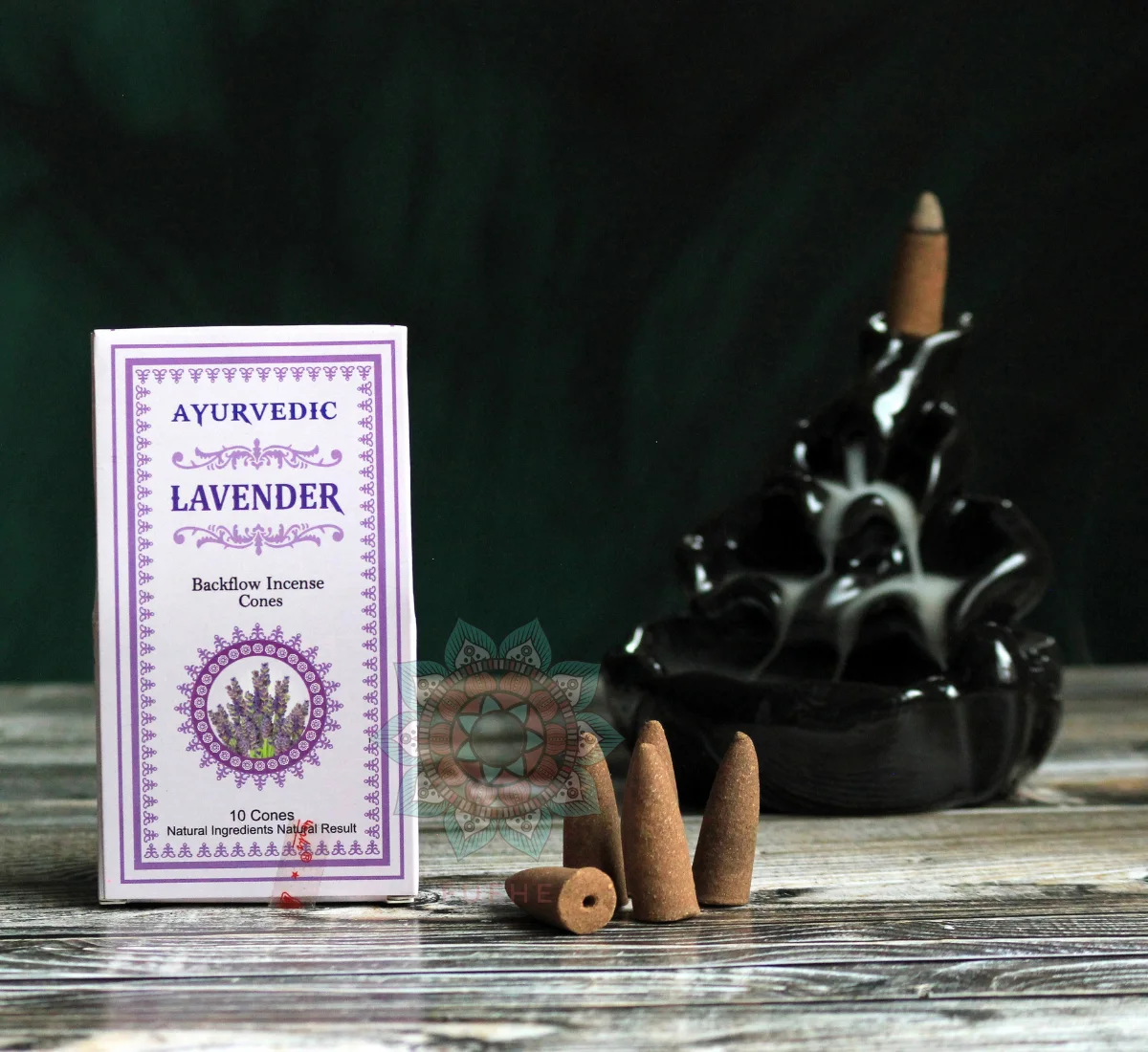 Ayurvedic Lavender Lavanta Geri Akış Tütsü Backflow