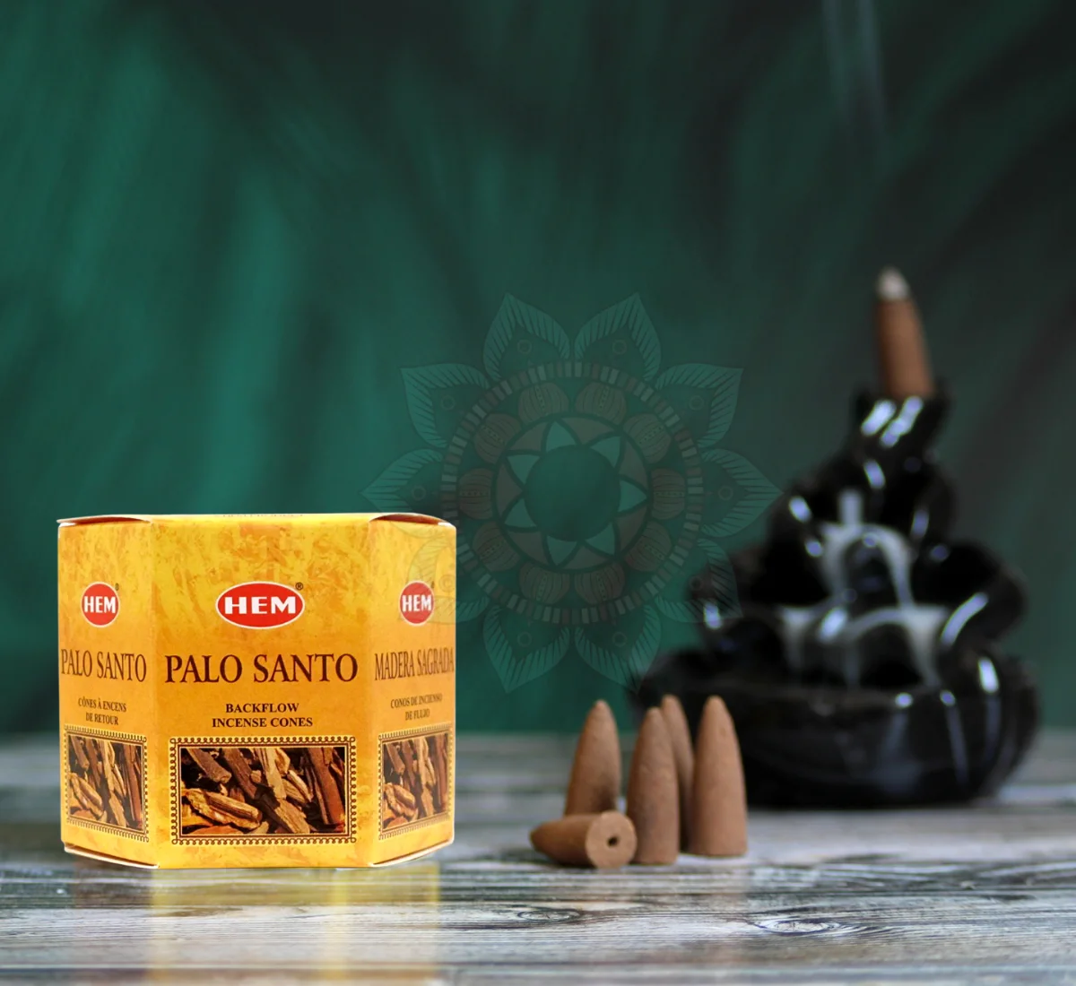 HEM Palo Santo Kutsal Ağaç Geri Akış Tütsü  Backflow