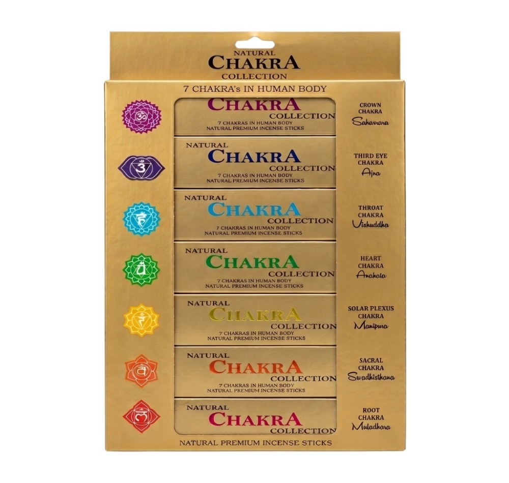 Natural Chakra Collection - 7 Tütsü Chakra Tütsü Seti