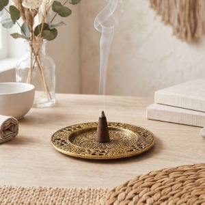 Yuvarlak Metal Tütsülük