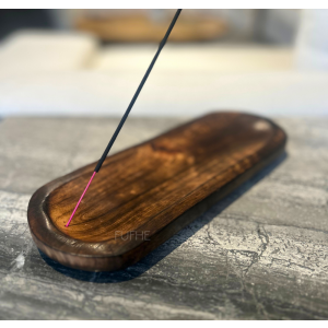 Ahşap Oval Kayık Tütsülük